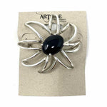 Tiffany & Co. .925 Silver/Black Onyx Brooch - Article Consignment