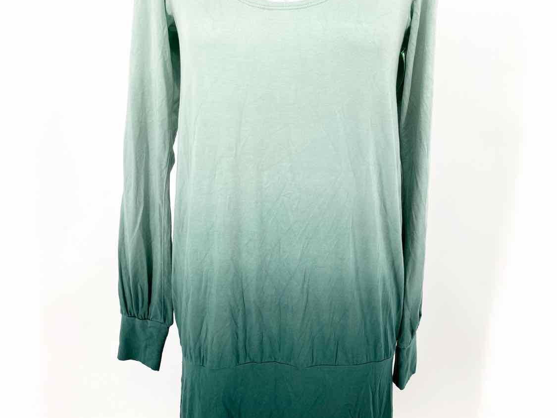 Lure Size XS Mint L/S Modal ombre Dress - Article Consignment