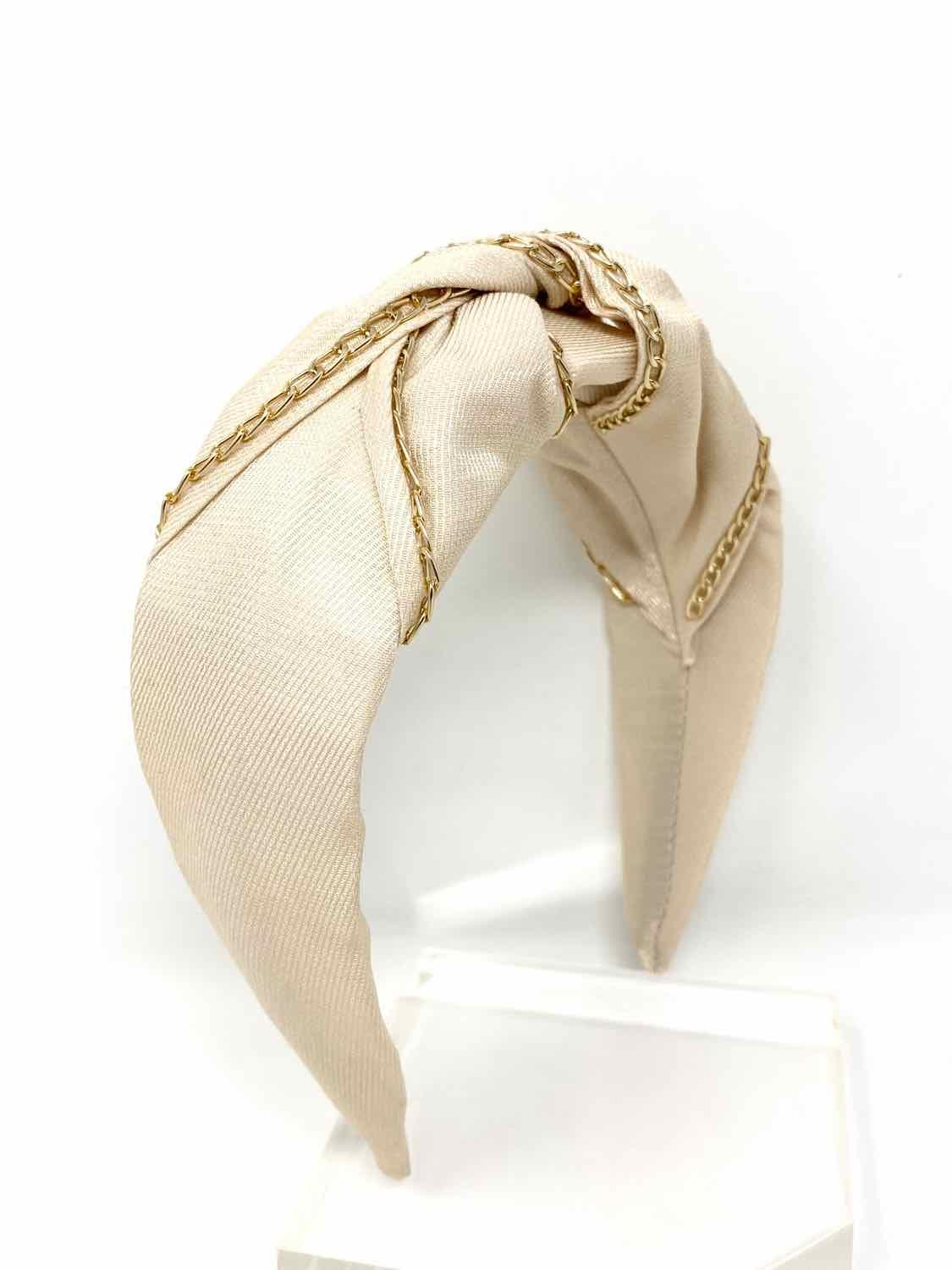 NoLLia Ivory Chain Headband - Article Consignment