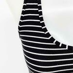 Lululemon Women's Black/Aqua Tank Stripe Size XS Sleeveless - Article Consignment