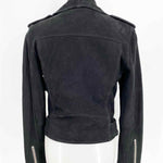 wilfred Women's Black Suede Moto Size S Jacket - Article Consignment