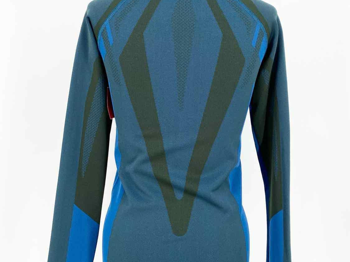 LNDR Women's Blue/Black Zip Color Block Size XS Jacket - Article Consignment