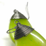 Holly Yashi Stone Lime Green Dangle Earrings - Article Consignment