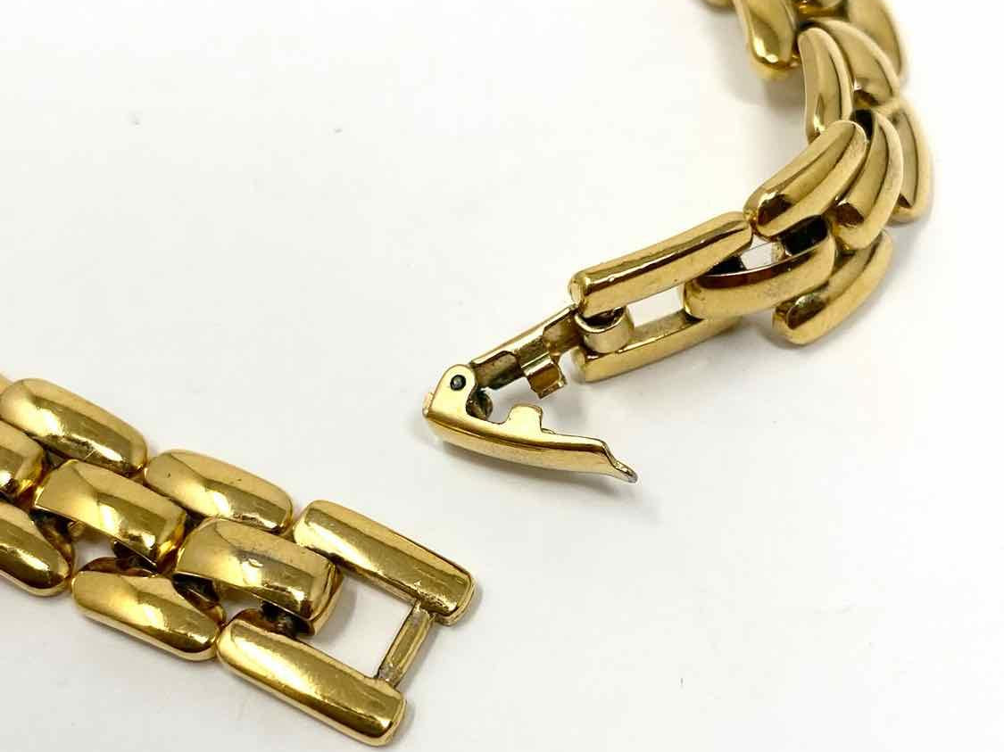 Napier Gold-tone Link Necklace - Article Consignment
