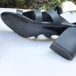 Pierre Hardy 40/9.5 Navy/Silver Leather Heels - Article Consignment