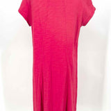 kleen Women's Red Cowl Neck Cotton Lagenlook Size M Dress - Article Consignment