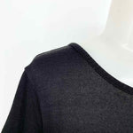 rag & bone Women's Black Open Back Knit Size M Dress - Article Consignment