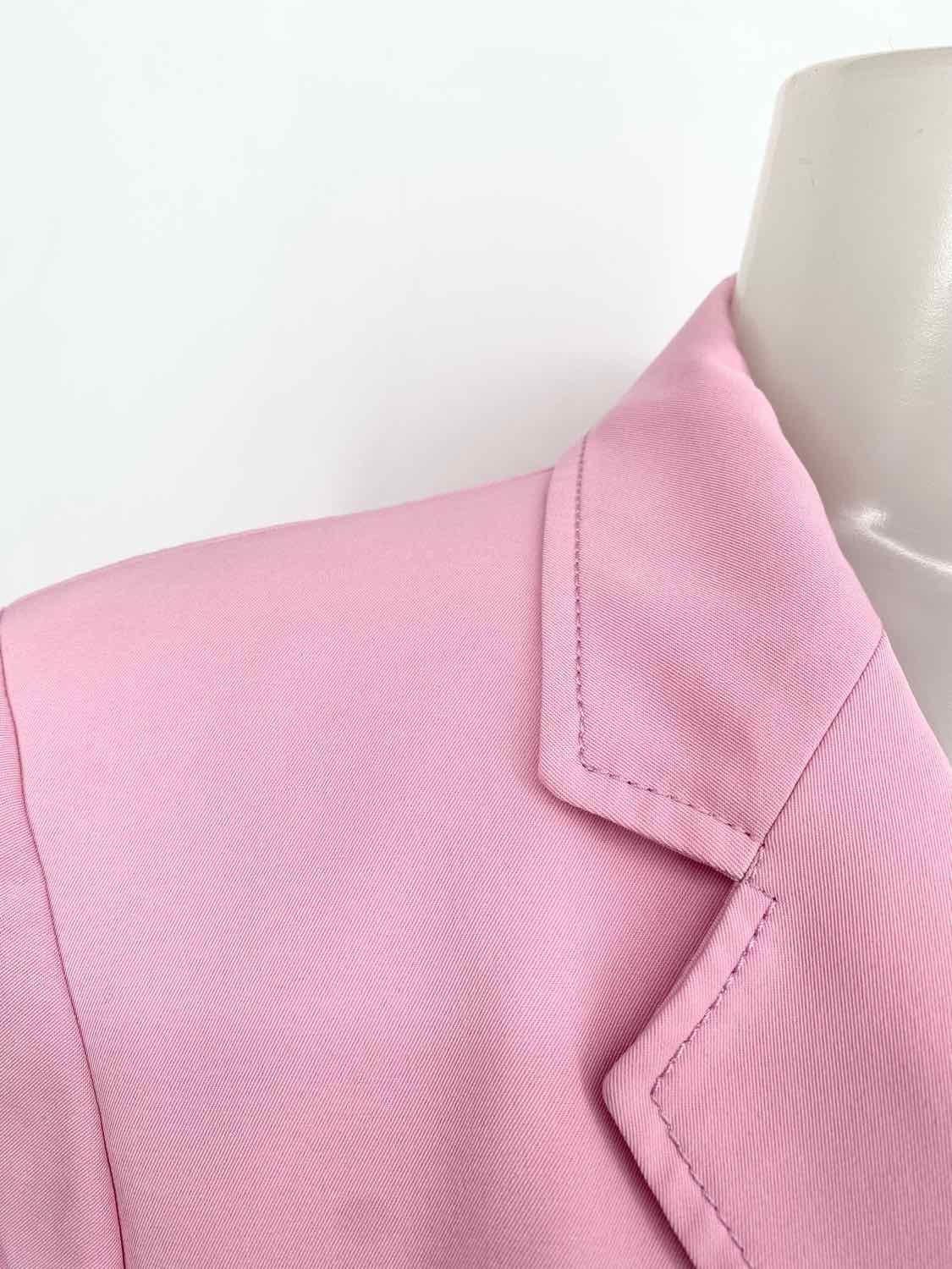 Les Copains Women's Pink Blazer Professional Size 44/M Jacket - Article Consignment