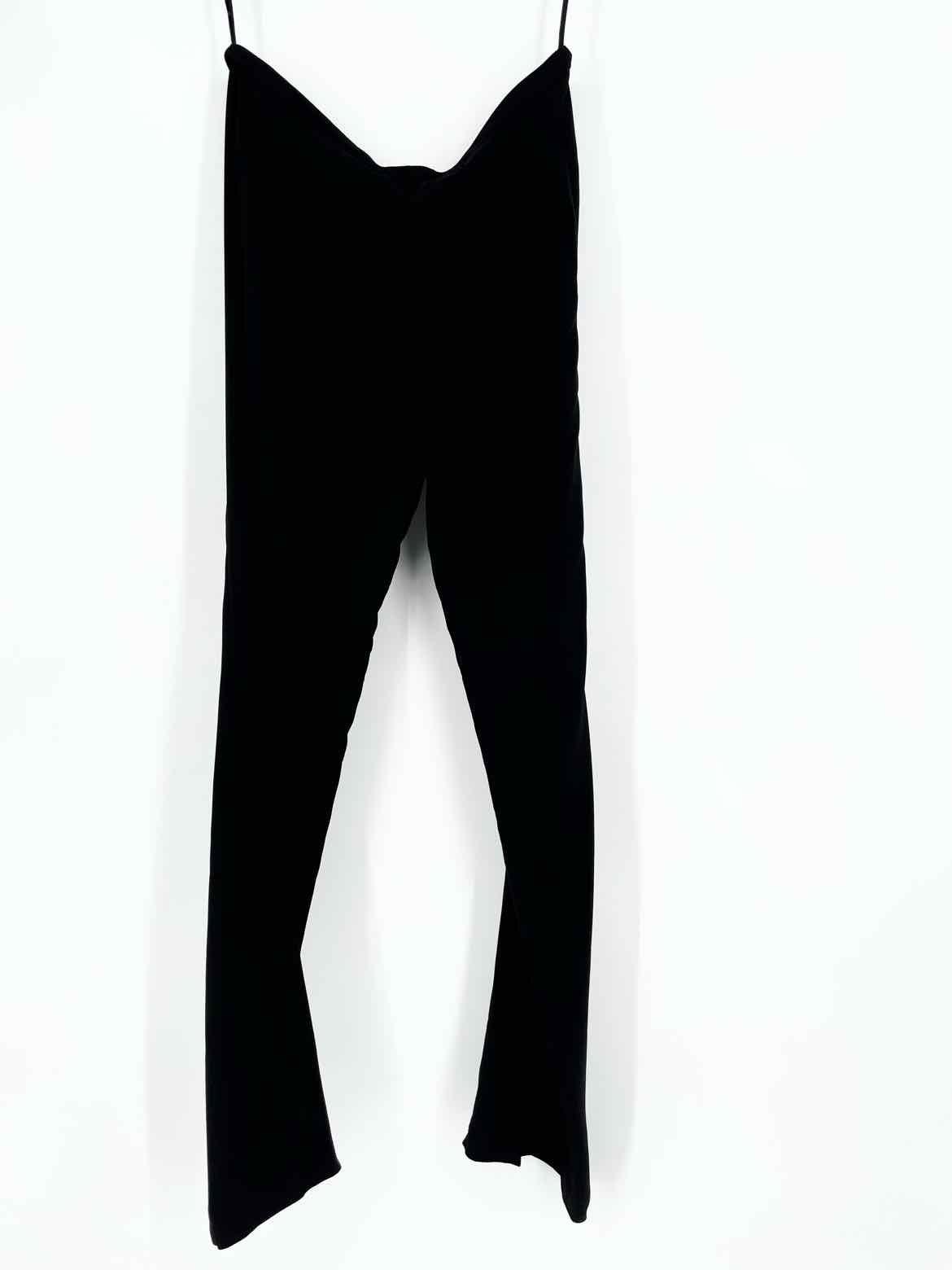 Chanel Women's Black Straight Silk Size 40/8 Trousers - Article Consignment