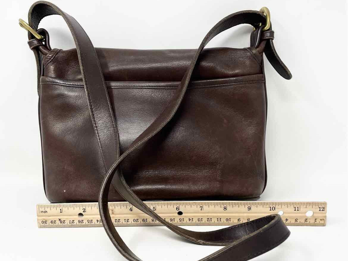 Coach Brown Flap Crossbody - Article Consignment
