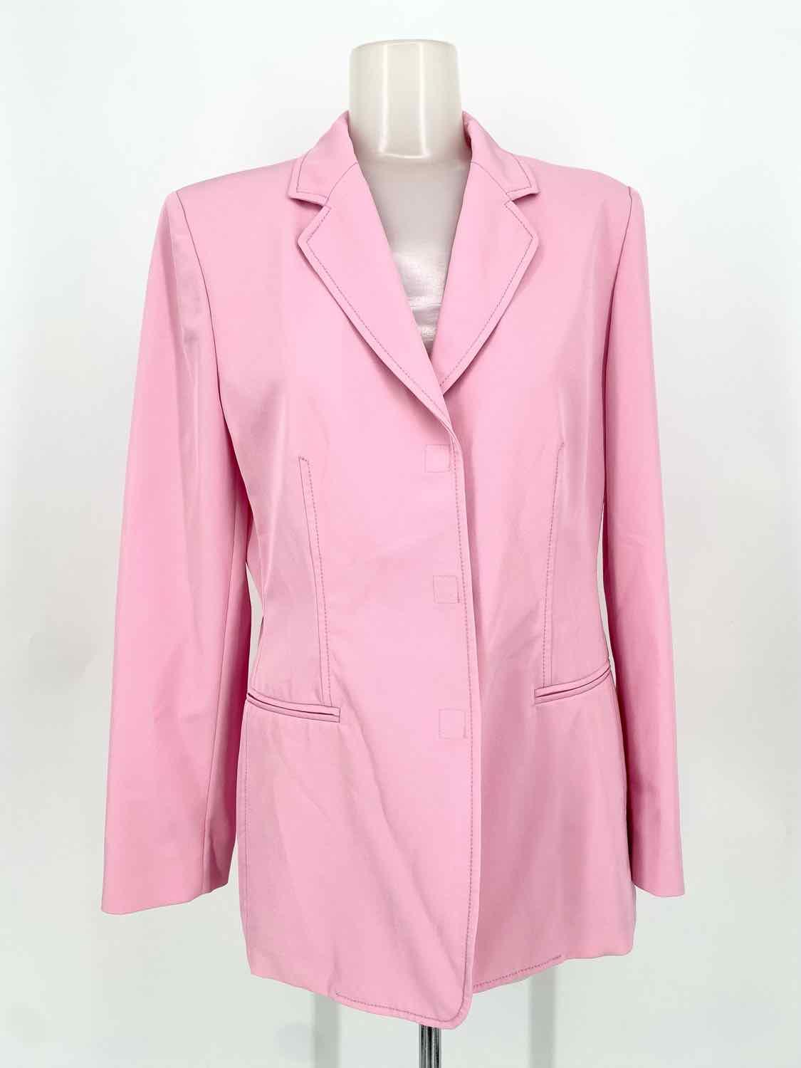Les Copains Women's Pink Blazer Professional Size 44/M Jacket - Article Consignment