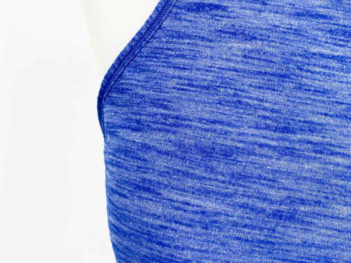 Lululemon Women's Blue Open Back heather Size S Sleeveless - Article Consignment