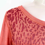 Lululemon Women's Coral T-shirt Spotted Size 6 Short Sleeve Top - Article Consignment