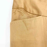 DOLCE & GABBANA Women's Tan Straight Italy Size 44/8 Pants - Article Consignment
