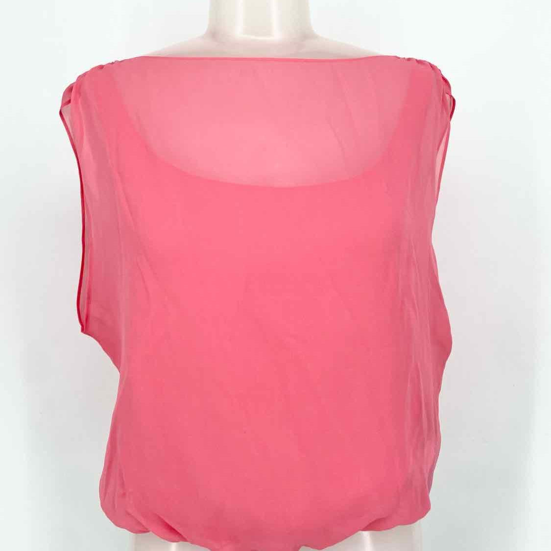 alice+olivia by Stacey Bendet Women's Neon Pink Tank Size XS Sleeveless - Article Consignment
