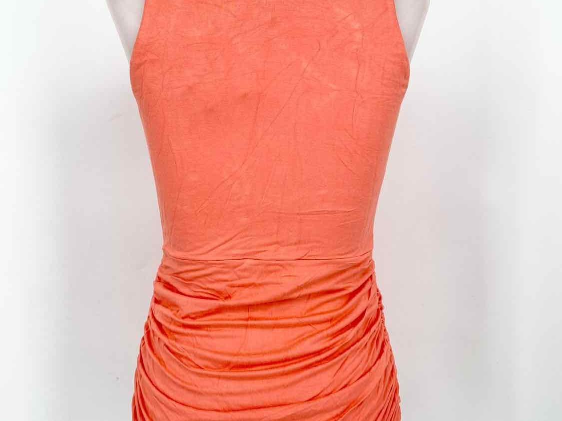 Sky Women's Coral Tank Jersey Ruched Size L Sleeveless - Article Consignment
