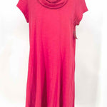 kleen Women's Red Cowl Neck Cotton Lagenlook Size M Dress - Article Consignment