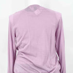 ST.JOHN Size L Lavender Cardigan - Article Consignment