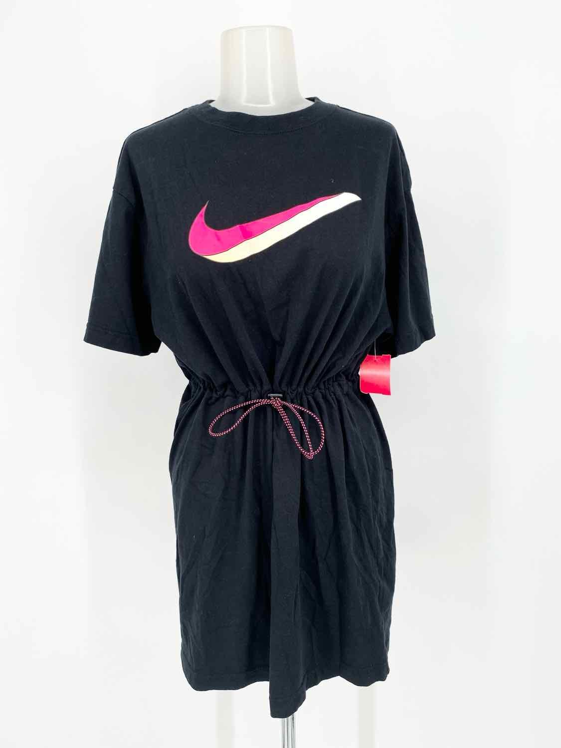 Resultaat Bevoorrecht condensor Nike Women's Black Drawstring T-shirt Logo Size S Dress - Article  Consignment