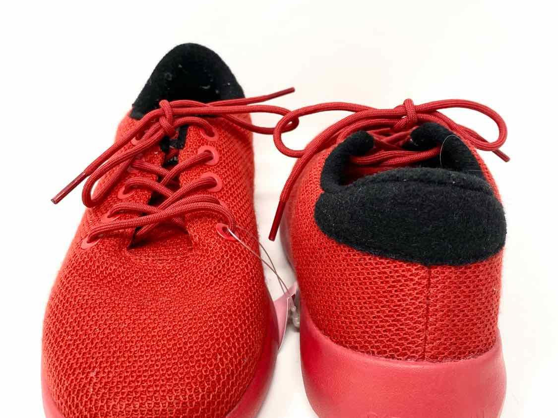 Giesswein Shoe Size 39/8 Red/Black Merino Wool Knit Sneakers - Article Consignment