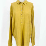 Mello Day Women's Chartreuse Lagenlook Size XL Long Sleeve - Article Consignment