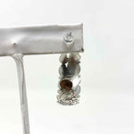 .925 Silver Hoop Engraved Earrings - Article Consignment