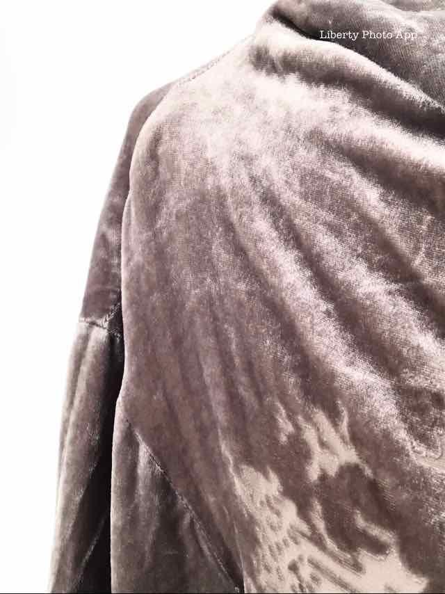 Escada Sport Size 36/6 Tan Velvet Velvet Burnout Long Sleeve - Article Consignment