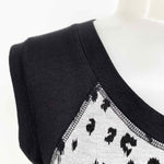Trina Turk Women's Gray/Black mini Rayon Animal Print Size PS Dress - Article Consignment