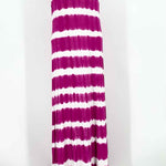 Calvin Klein Women's Fuschia/White Maxi Stripe Spring Size 10 Dress - Article Consignment