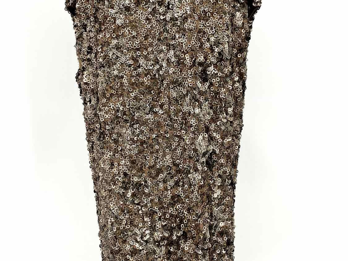 Vince Size S Bronze Sequins Dress - Article Consignment