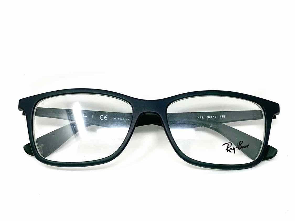 Ray Ban Plastic Green Rectangle Frames - Article Consignment