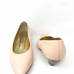 Walter Steiger Women's Pink Leather Recently Reduced Size 7.5 Pumps - Article Consignment