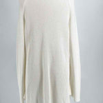 Worth Size S Ivory Open Front Rayon Blend Cardigan - Article Consignment