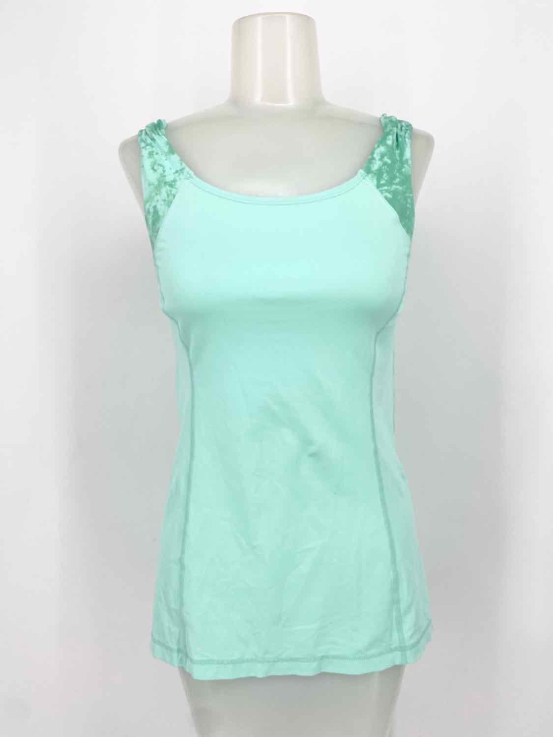 Lululemon Women's Aqua Tank Size 6 Sleeveless - Article Consignment