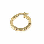 14K Gold Hoop Italy Earrings - Article Consignment