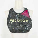 WITH Women's Green Print Galaxy Size S Sports Bra - Article Consignment