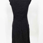 Theory Women's Charcoal sheath Wool Size 4 Dress - Article Consignment
