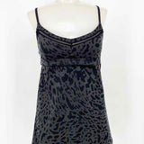 Lululemon Women's Charcoal/Black Tank Spotted Size 6 Sleeveless - Article Consignment