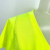 OGIO Endurance Women's Neon Yellow T-shirt V-neck Size S Short Sleeve Top - Article Consignment