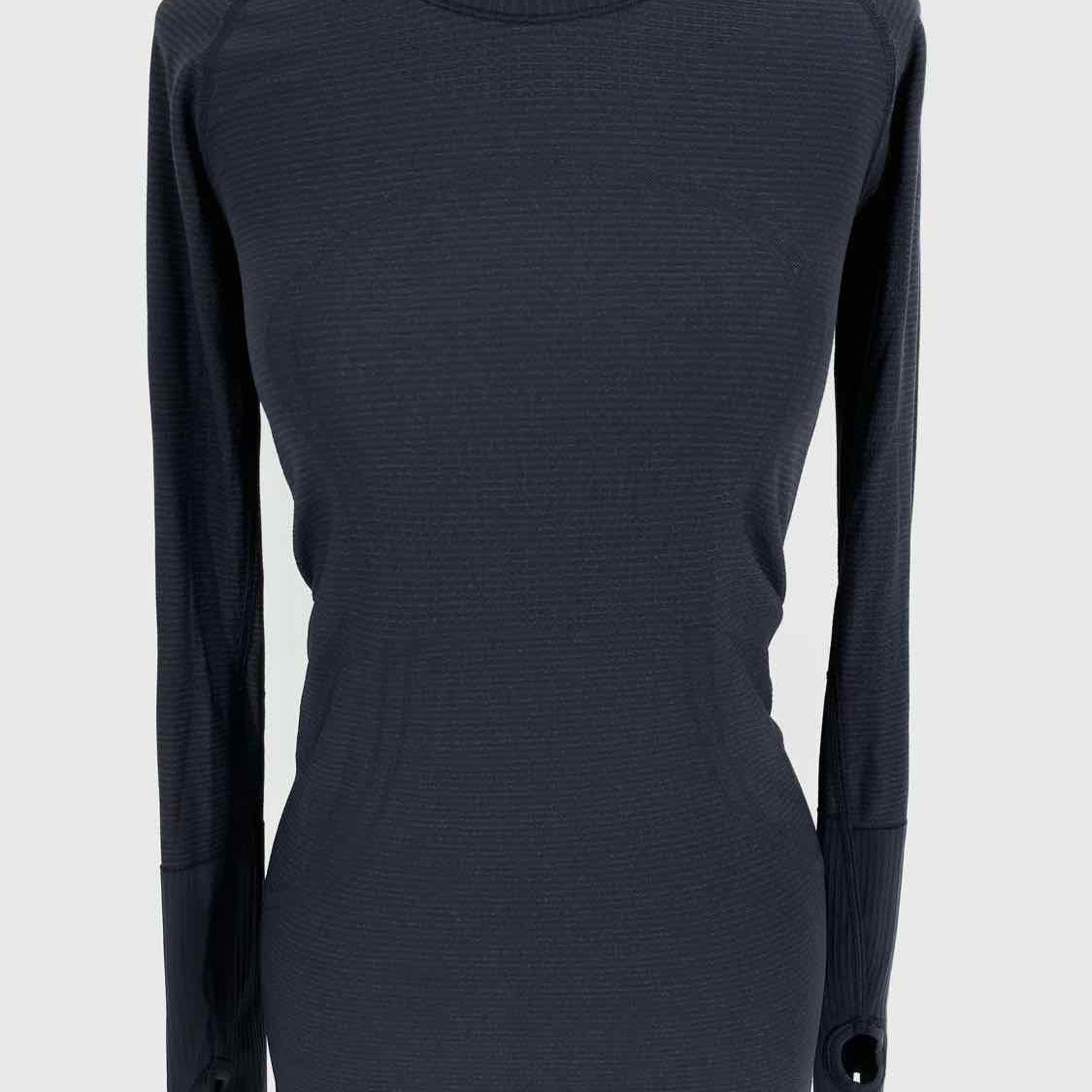 Lululemon Size S Navy Crew-neck Long Sleeve - Article Consignment
