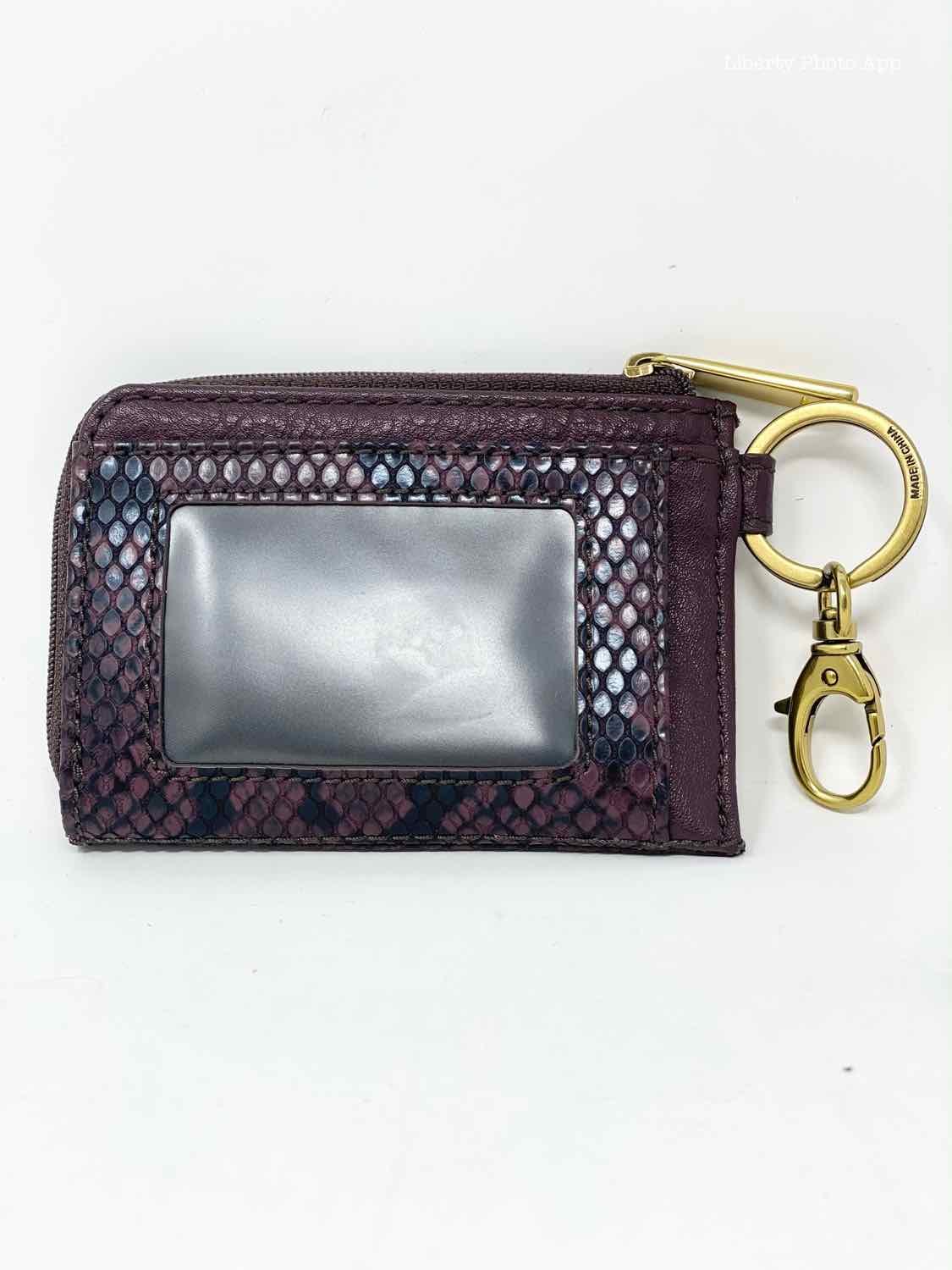 Fossil Purple Snake Wallet - Article Consignment