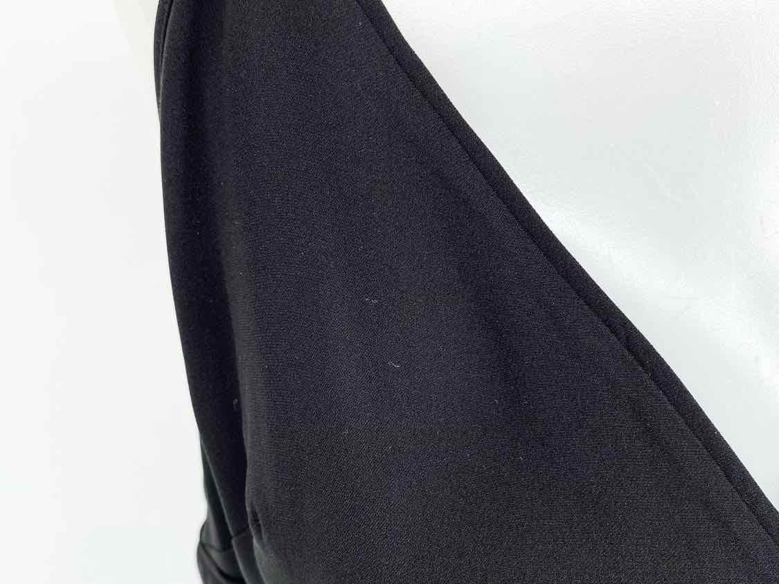 Ann Taylor Women's Black Spaghetti Strap Silk V-neck midi Size 6P Dress - Article Consignment