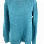 Eileen Fisher Women's Teal Pullover Knit Lagenlook Size XS Sweater - Article Consignment