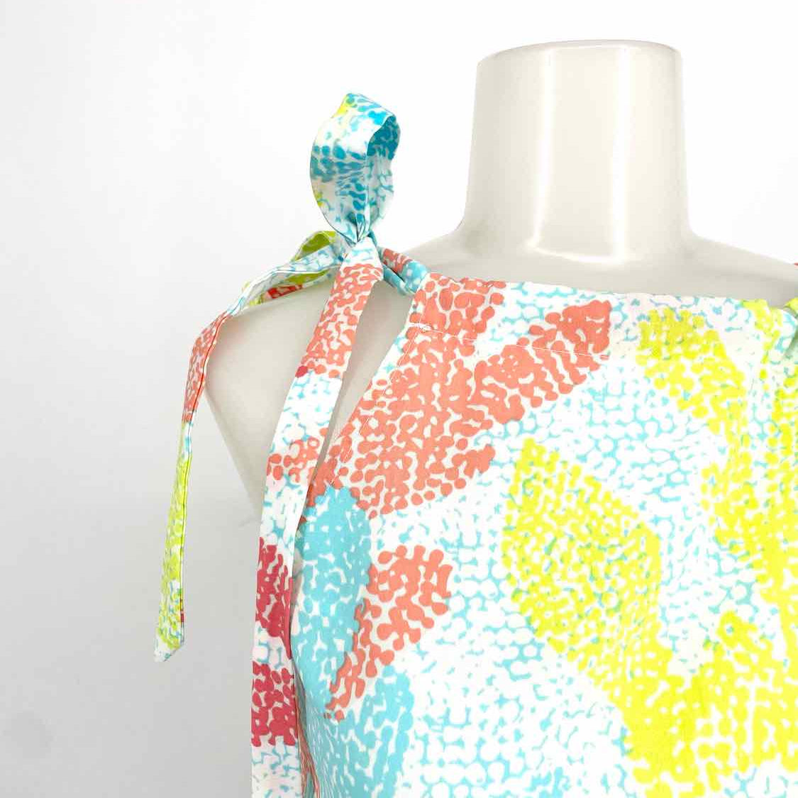 Crown & Ivy Women's Multi-Color Size XS Halter Abstract Spring Dress