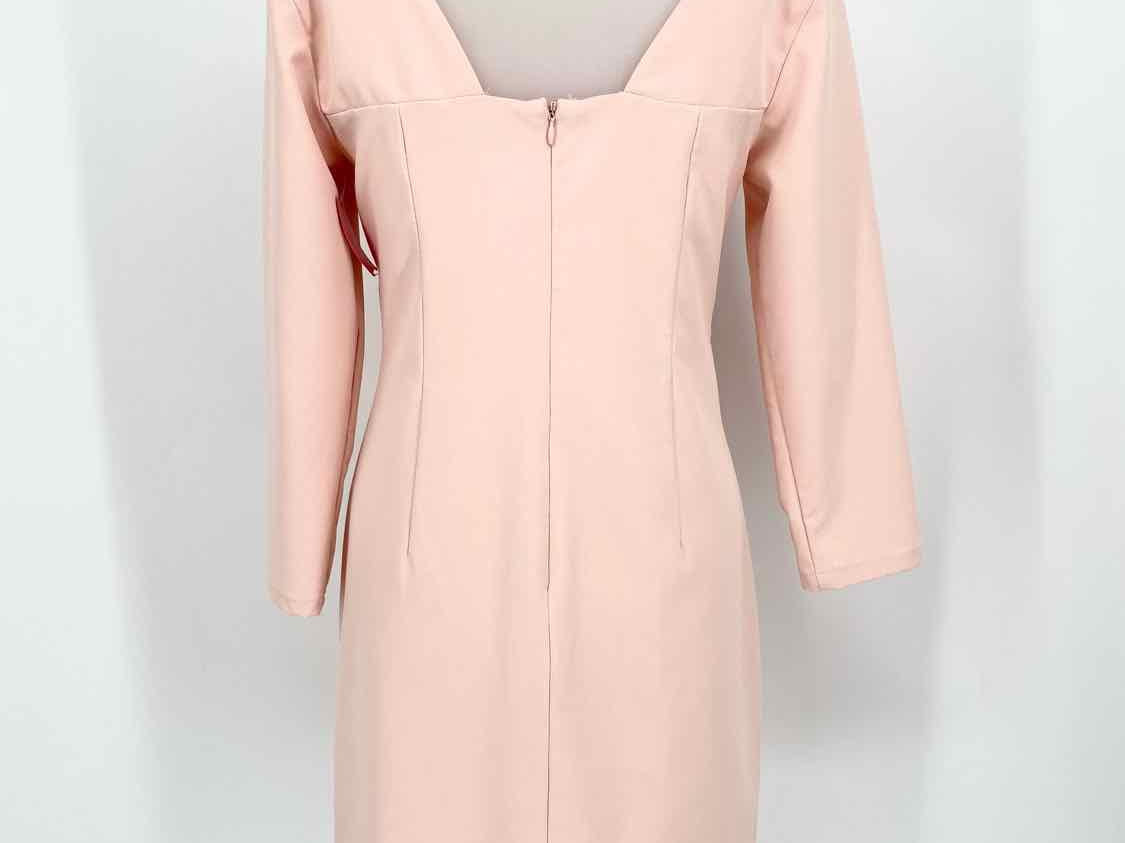 Lulus Women's Pink Long Sleeve Size S Dress - Article Consignment
