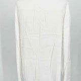 WILFRED FREE Women's Redling Blouse White Lace-up Rayon Size M Long Sleeve - Article Consignment