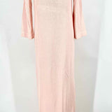 Francesca for Damon Women's Pink 3/4 Sleeve Knit Recently Reduced Size 6 Dress - Article Consignment