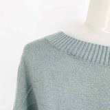 G by Giuliana R Aqua Women's Pullover Acrylic Knit High Low Size S Sweater - Article Consignment