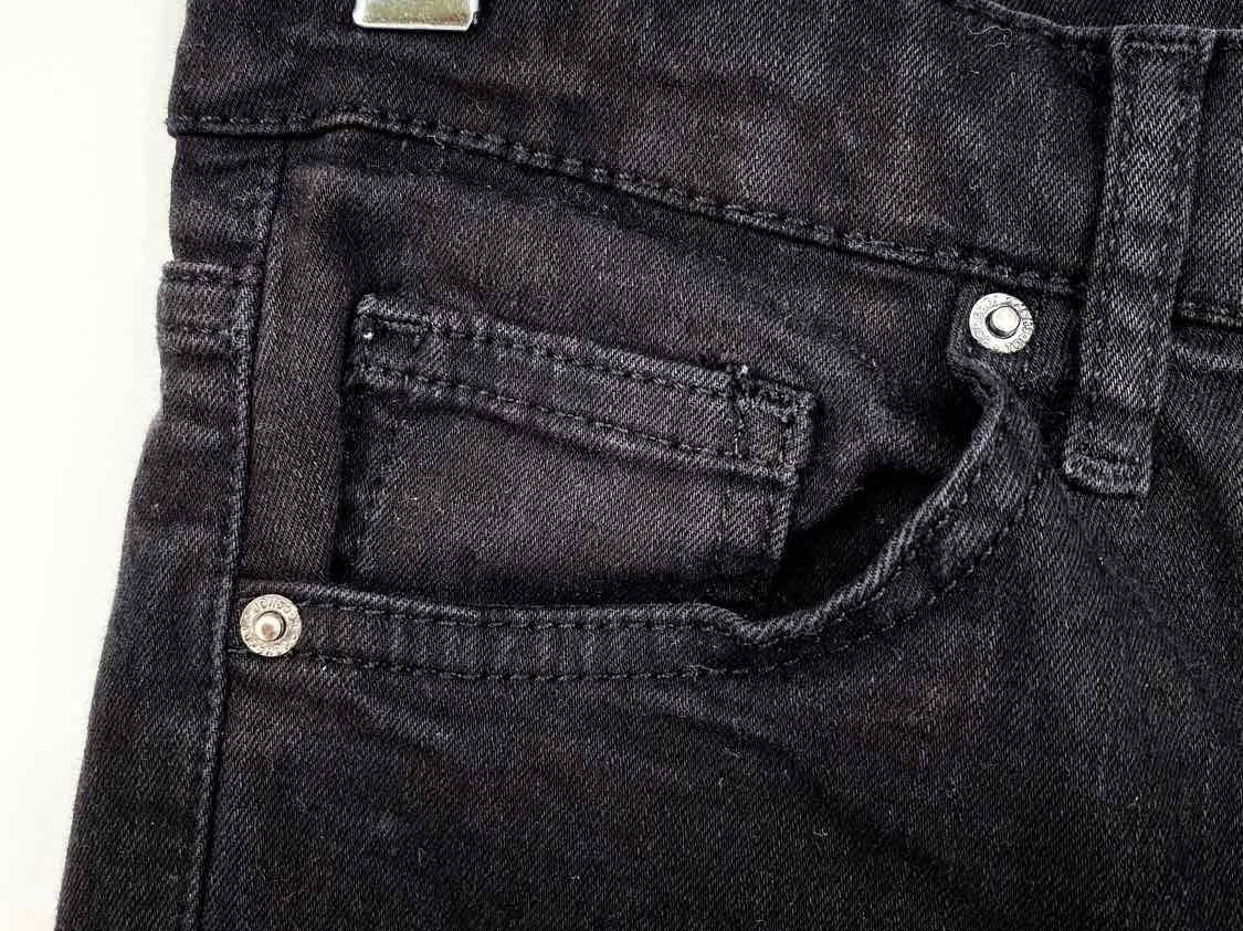 Topshop Women's Black Skinny Mom Jeans Size 28/6 Jeans - Article Consignment
