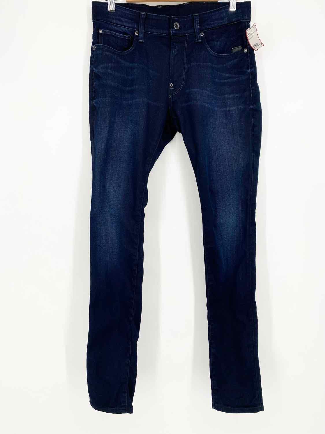 G Star Raw Men's Dark Blue Jeans - Article Consignment